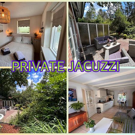 Free Standing Vacation House Garden, Private Jacuzzi, Veluwe Woods Leilighet Voorthuizen Eksteriør bilde