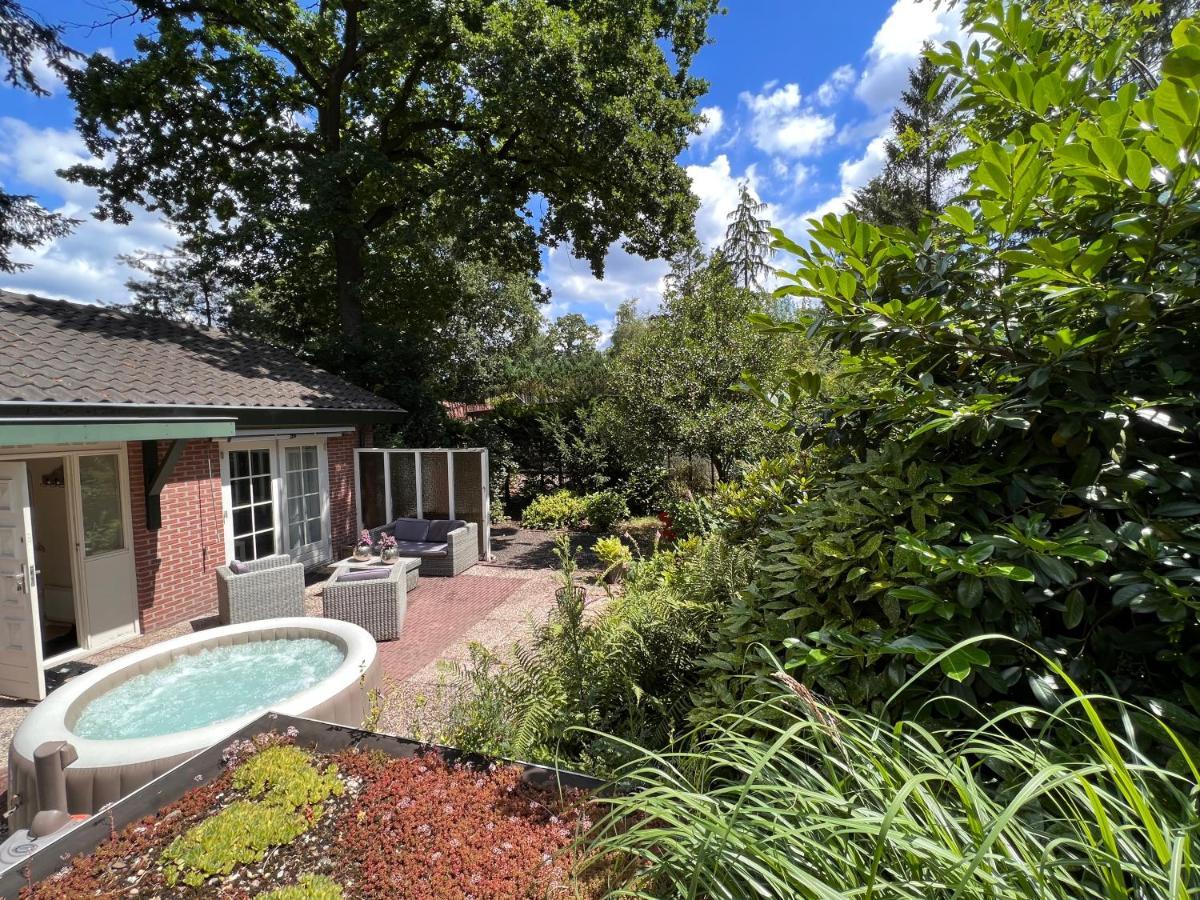 Free Standing Vacation House Garden, Private Jacuzzi, Veluwe Woods Leilighet Voorthuizen Eksteriør bilde